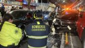 Foto ilustrativa de la nota titulada Caos en CDMX: Fatídico accidente en Insurgentes Sur deja una víctima; Suburban choca con MB