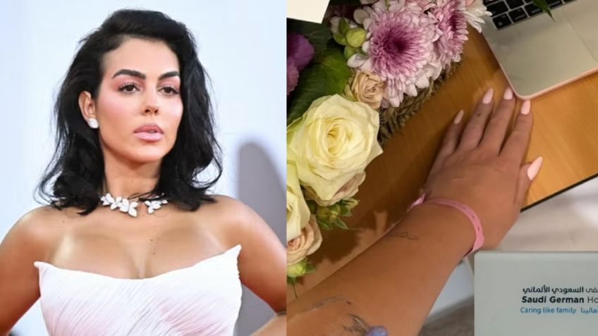 Georgina Rodríguez es hospitalizada de urgencia; así está la esposa de Cristiano Ronaldo