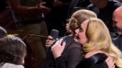 Foto ilustrativa de la nota titulada Adele rompe en llanto al ver a Celine Dion y la abraza durante encuentro en Las Vegas