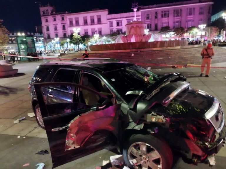 Atropellamiento masivo en Guadalajara
