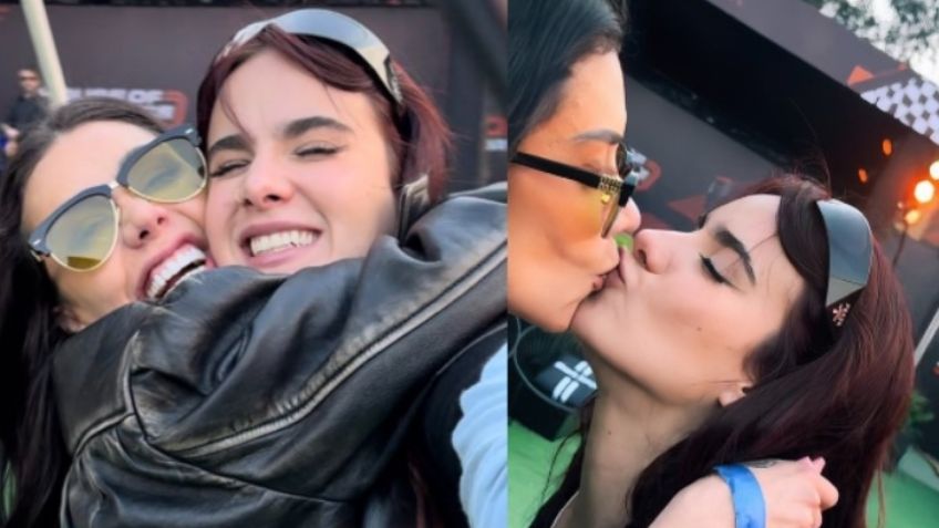 Karime le dedica romántica serenata a Gala en la F1: "Yo por ti me muero"