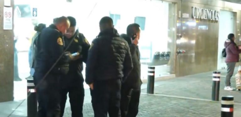 Balacera en CDMX deja un policía herido. Foto: X