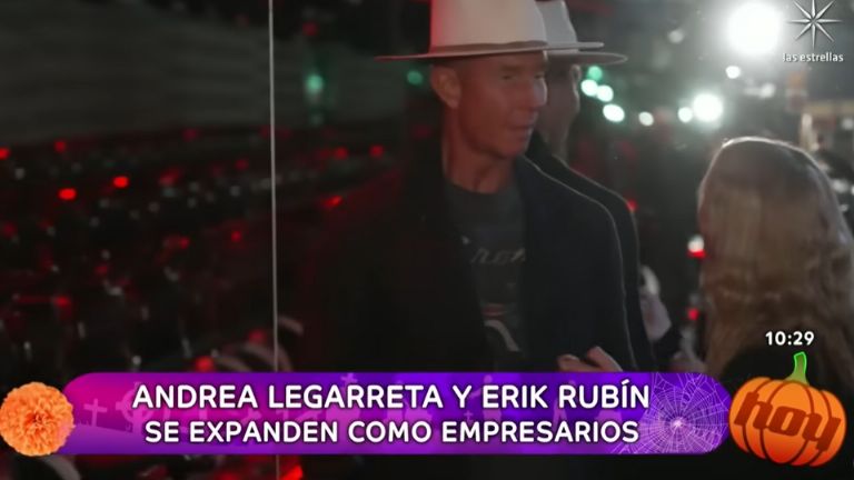Andrea Legarreta realizaron otro negocio juntos, pese a su separación