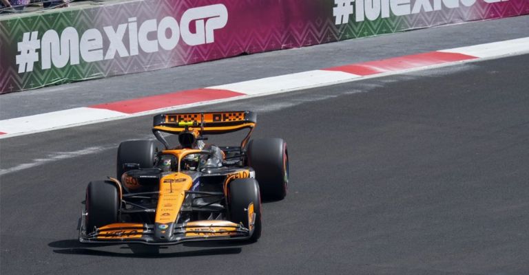 El piloto mexicano pudo correr un auto de F1