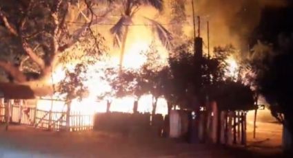 Reportan dos fuertes incendios en Culiacán; menores de edad sufren quemaduras