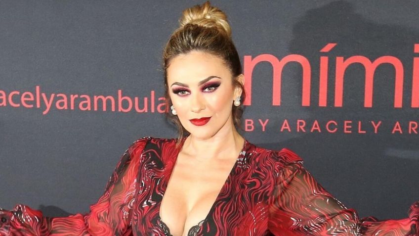 Aracely Arámbula se pronuncia sobre el escándalo de sus hijos comprando cigarros