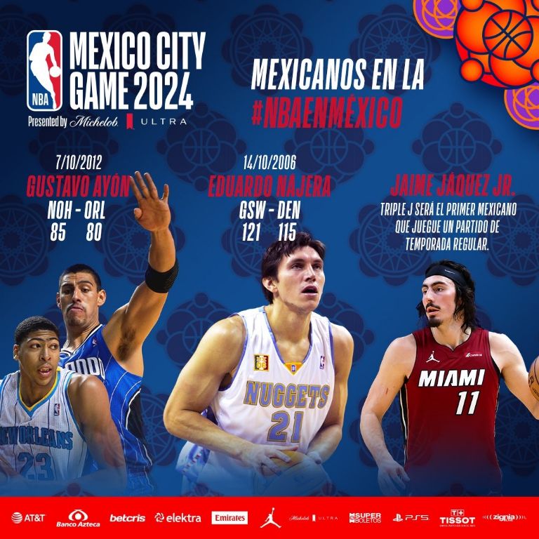 NBA en México 2024