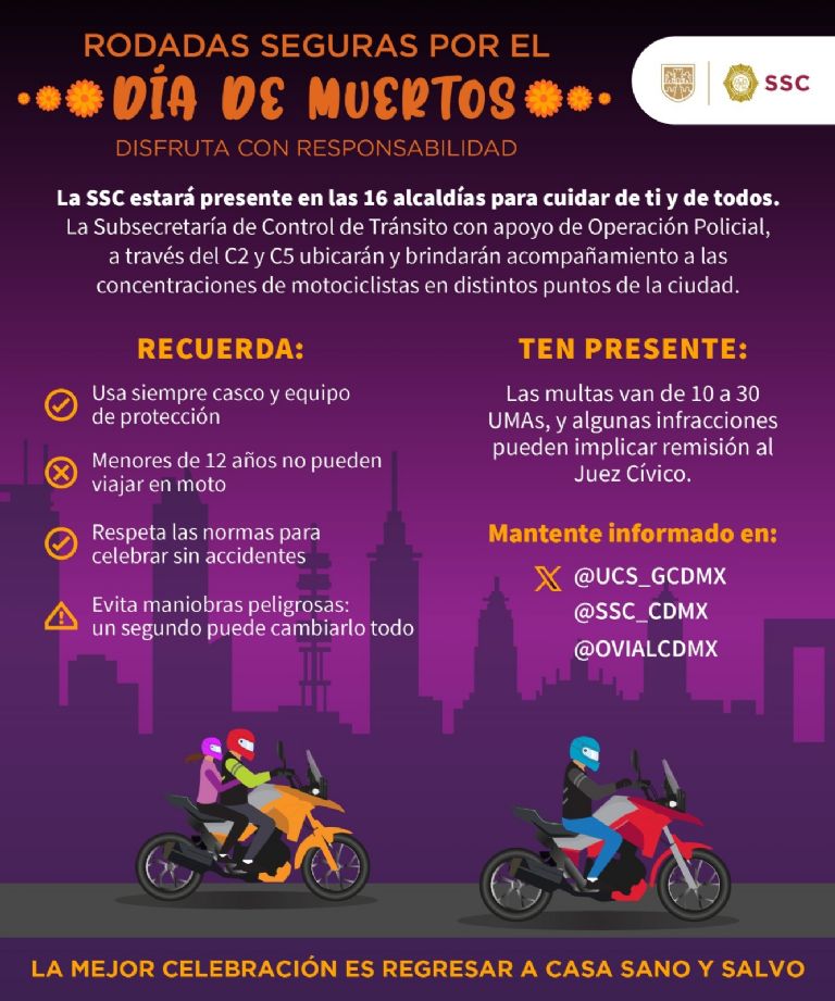 Rodadas del Terror en CDMX