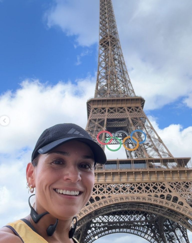 Rincón viajó a París para cubrir los Juegos Olímpicos