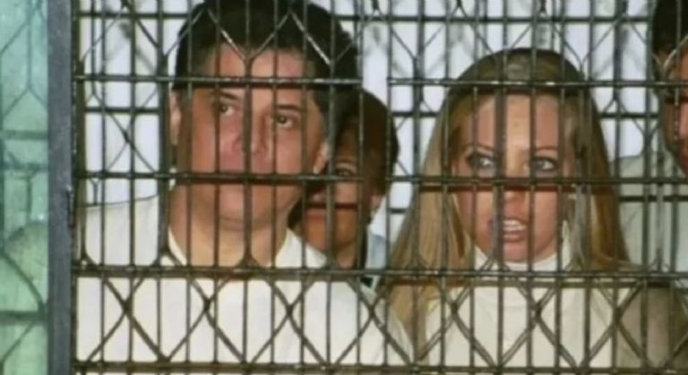 Paola Durante y Mario Bezares en la cárcel