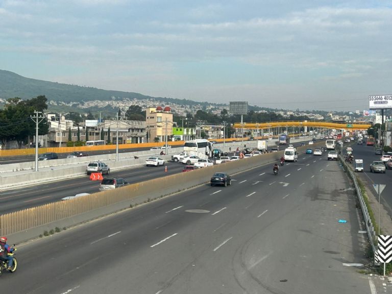 Accidente en la México-Puebla