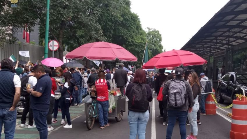 Tráfico en CDMX: Se espera caos por marchas y bloqueos este 6 de octubre en la capital