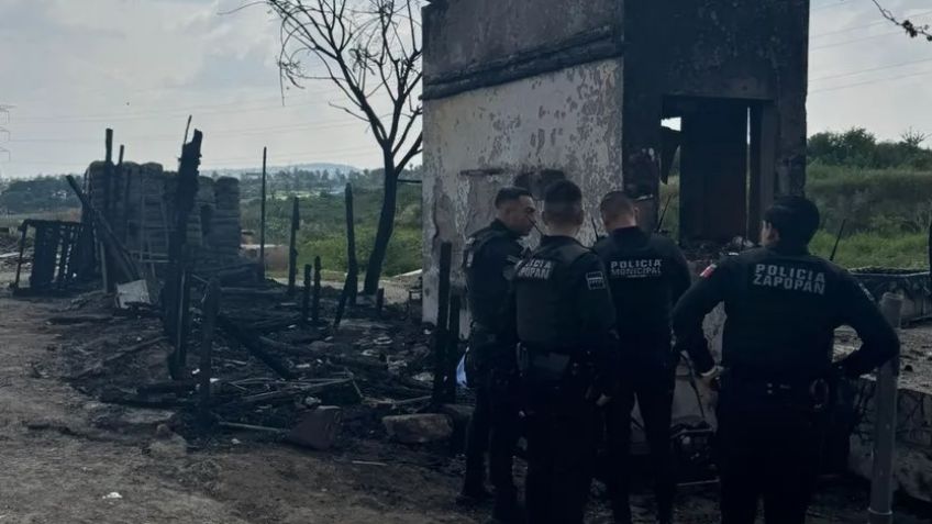 Muere hombre calcinado en incendio de vivienda improvisada en Zapopan