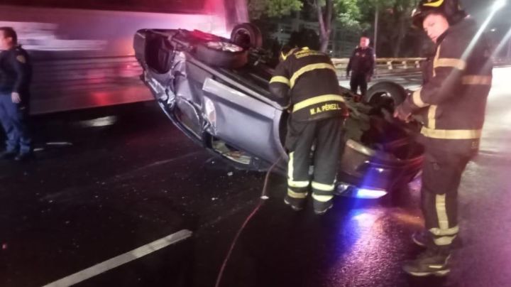 Fatídico accidente en Circuito Interior, en San Miguel Chapultepec, deja una víctima