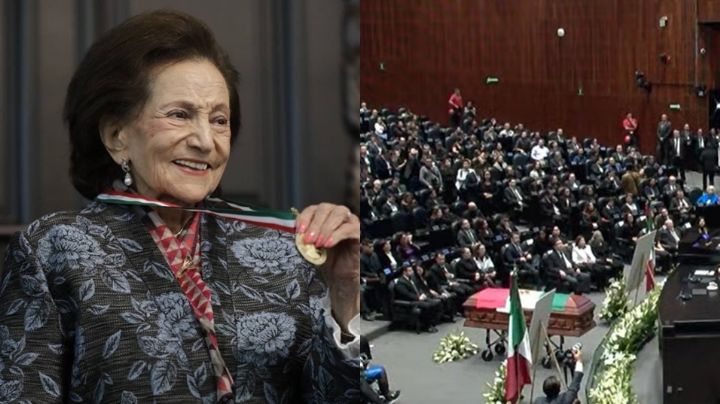 Dan último adiós a Ifigenia Martínez en Palacio de San Lázaro; así la reconocen