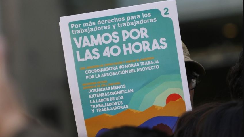 Manifestantes por jornada de 40 horas exigen una consulta pública y aprobación inmediata