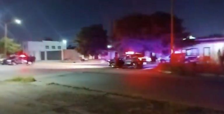 Balacera en vía pública de Ciudad Obregón moviliza a las autoridades. Foto: Facebook