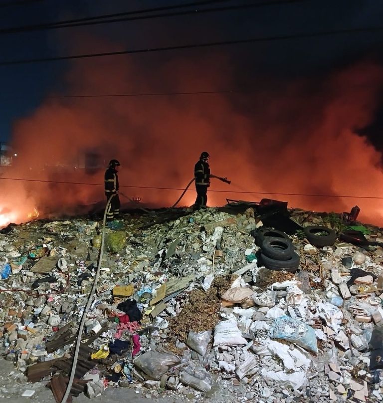 Incendio en Álvaro Obregón
