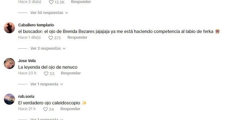 Algunos de los comentarios que surgieron en redes sociales tras el video de Brenda Bezares