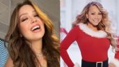 Foto ilustrativa de la nota titulada Adiós, Mariah Carey: Thalía busca ser la nueva reina de la Navidad; anuncia nuevo disco