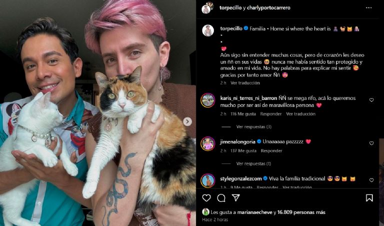 Ricardo Peralta se conviritó en padre