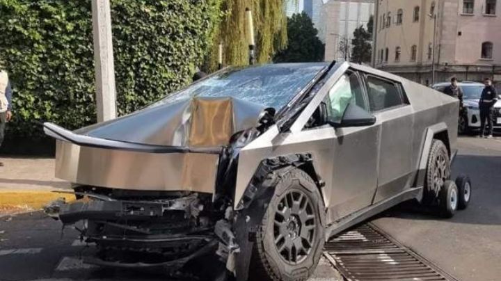 Cybertruck de Tesla protagoniza fatidico accidente vehicular en la Miguel Hidalgo: VIDEO