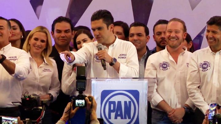 Celebra Jorge Romero: Se declara vencedor en elección internas para dirigir el PAN