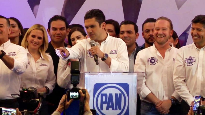 Celebra Jorge Romero: Se declara vencedor en elección internas para dirigir el PAN