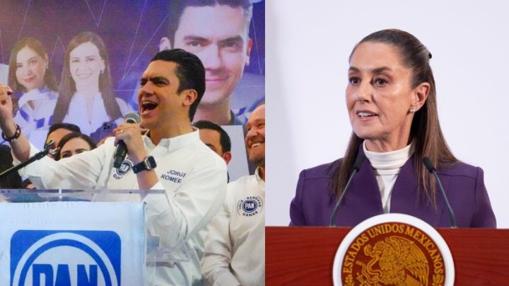 Claudia Sheinbaum se lanza contra Jorge Romero, el próximo dirigente del PAN