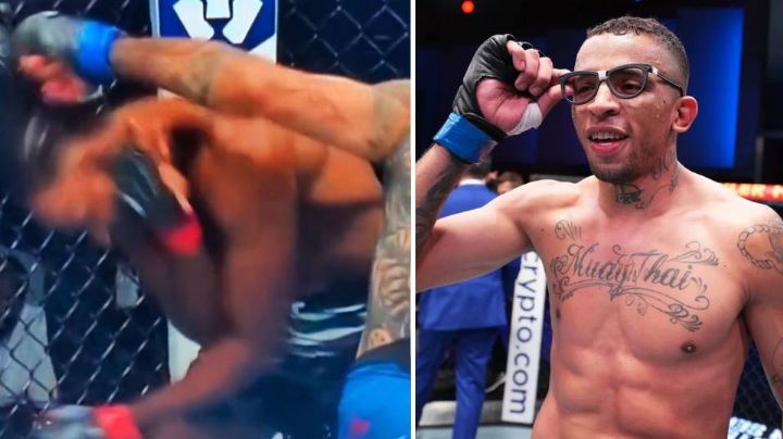 Polémica en la UFC: Acusan a peleador de noquear a su rival con un golpe 'fantasma'