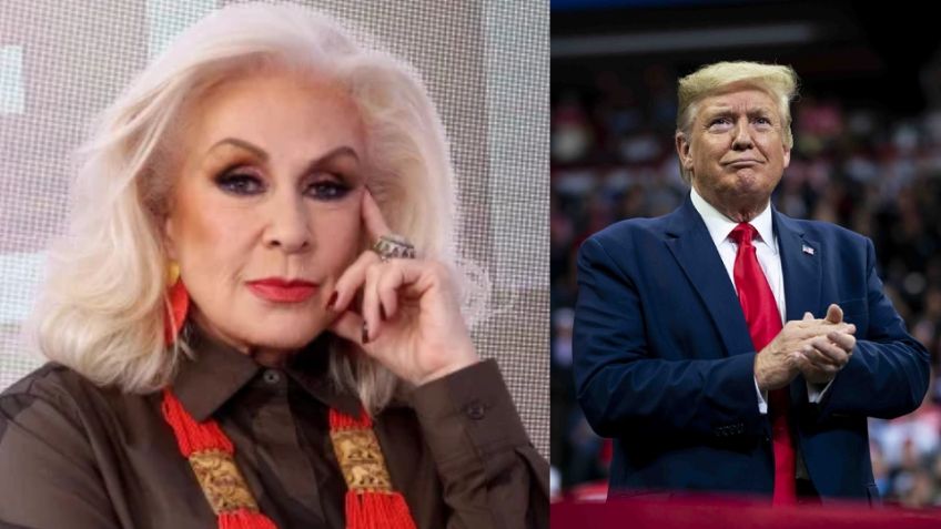 Laura Zapata exhibe su apoyo a Donald Trump en su campaña 'contra la' Comunidad LGBTQ+