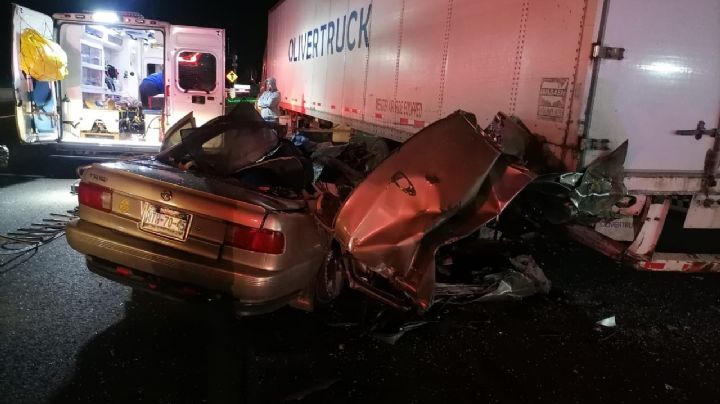 Fatal accidente en la autopista México-Puebla deja una mujer muerta y caos