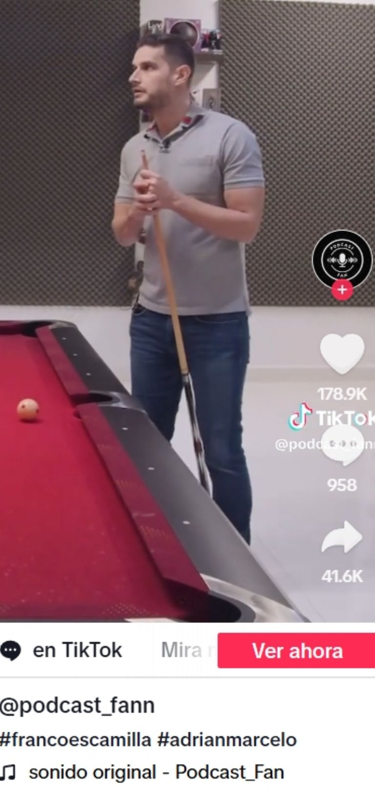 El influecer hizo la confesión en un podcast de Franco Escamilla