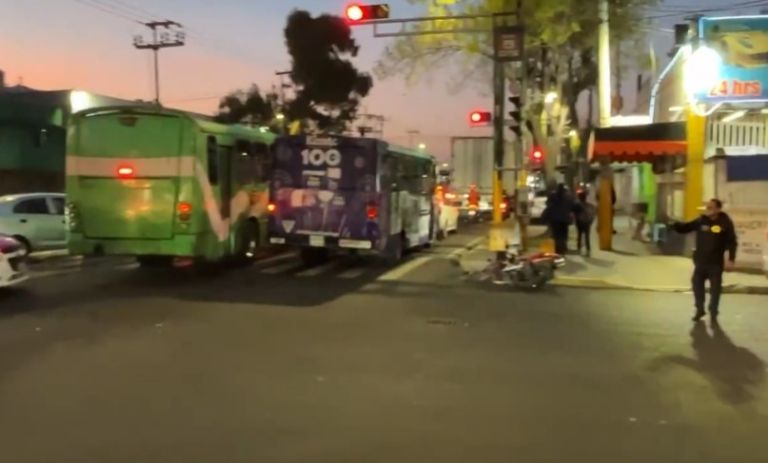 Choque en la Agrícola Oriental