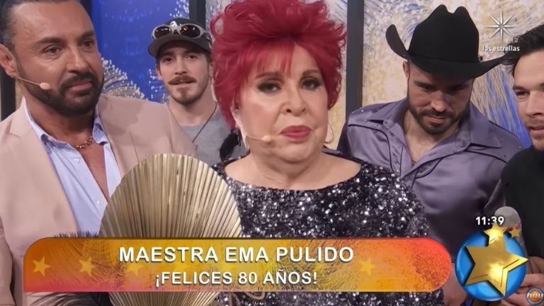 Ema Pulido se conmovió durante su festejo de cumpleaños