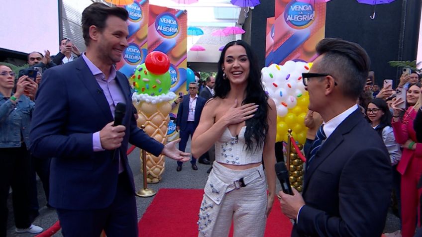 Katy Perry se presenta en 'Venga la Alegría' y destrozan a conductores por humilde homenaje