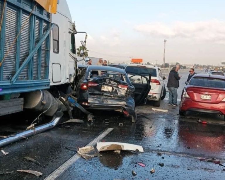 Accidente en la México-Querétaro