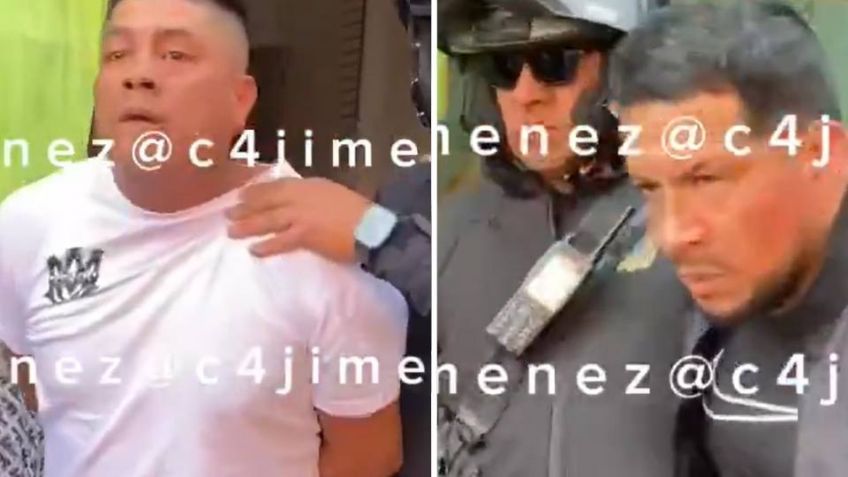 Capturan a extorsionadores de La Unión Tepito mientras golpeaban a un comerciante