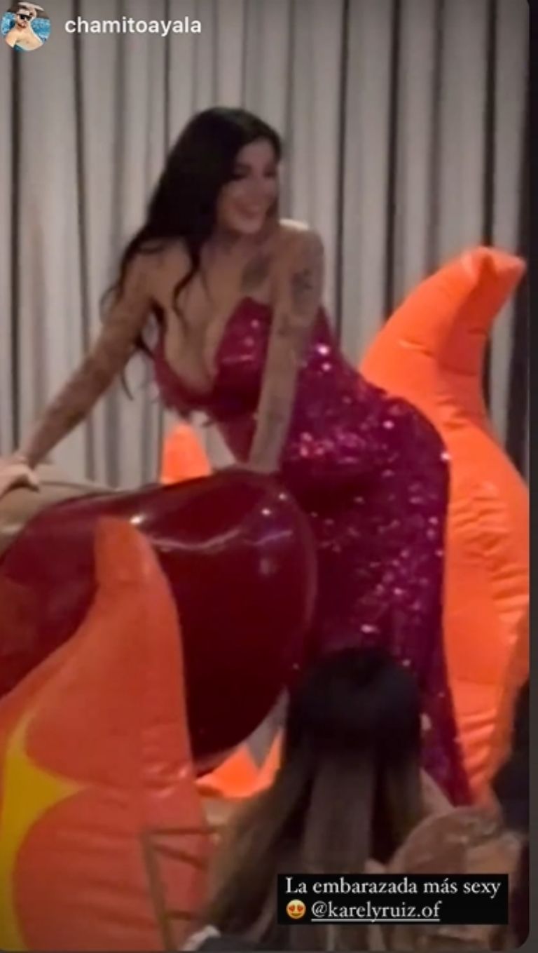 Karely Ruiz celebra el baby shower de Madison