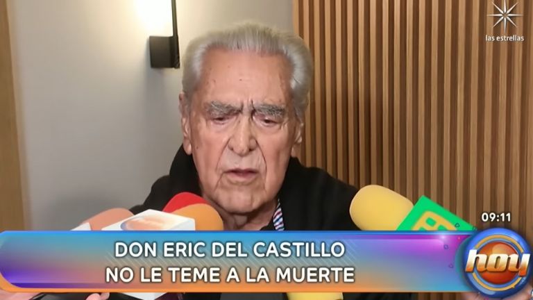 Eric del Castillo no le teme a la muerte