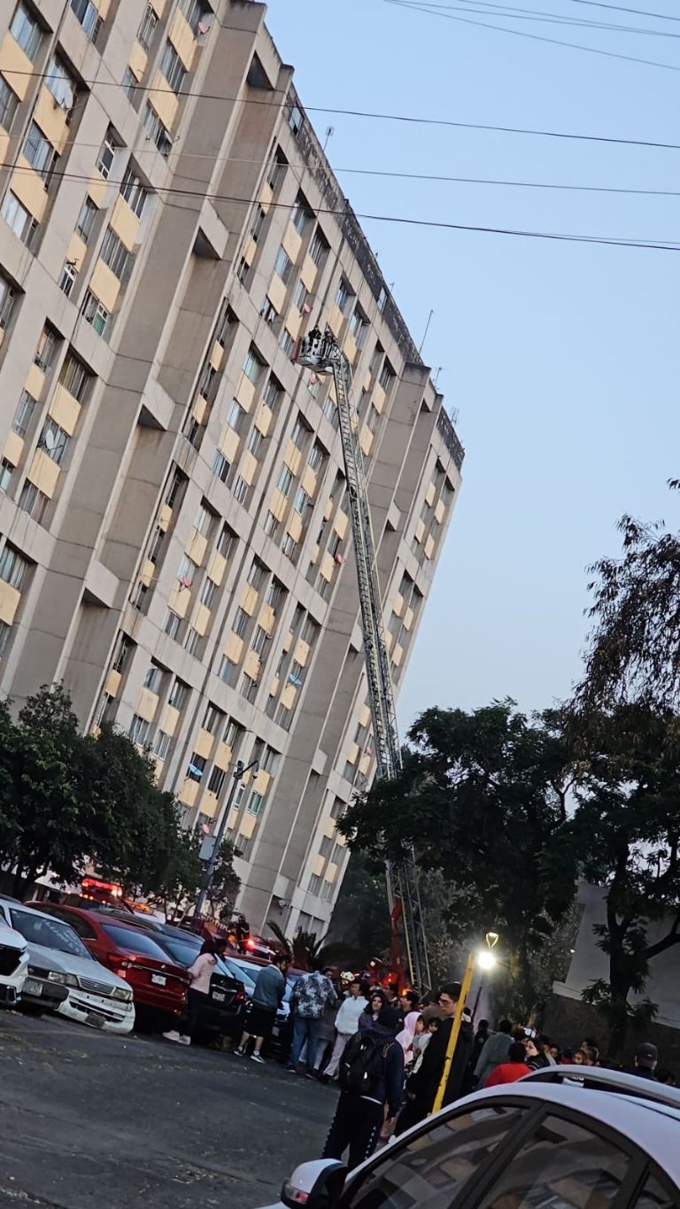 Incendio en Tlatelolco