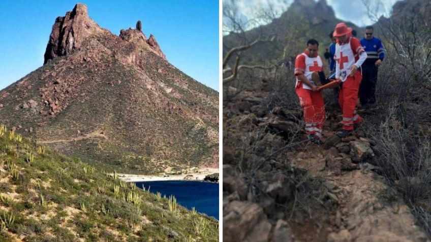 Turista de 58 años sufre una caída y se fractura el tobillo mientras subía el cerro Tetakawi