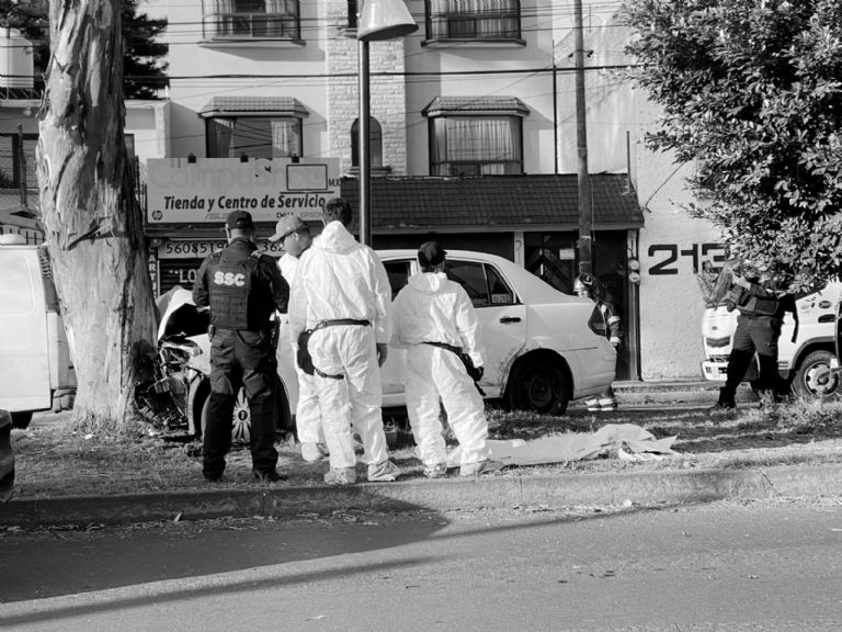 Fatal accidente en Iztapalapa