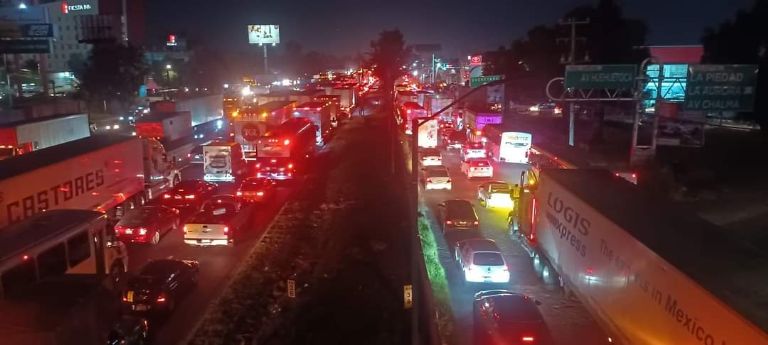 Accidente en la México-Querétaro