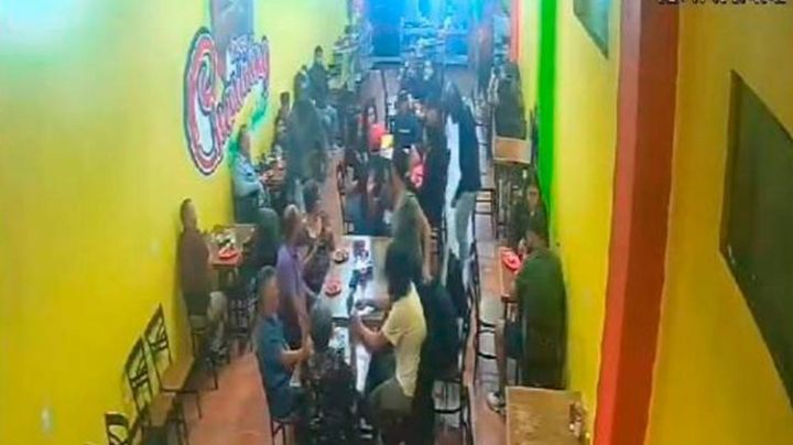 VIDEO: Hombres armados asaltan a taquería en Cuernavaca; generaron terror en la zona
