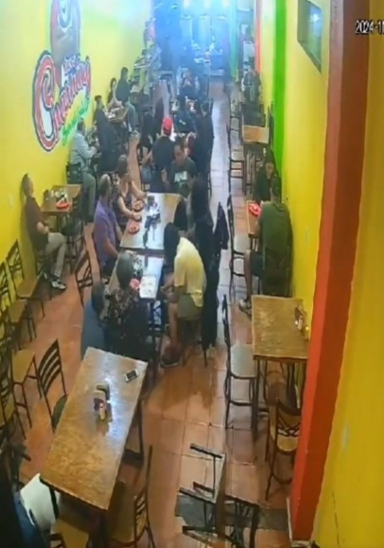 Asalto a taquería de Cuernavaca