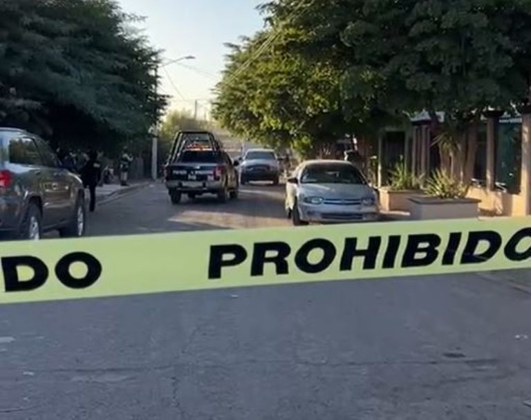 El lugar donde ocurrió la agresión armada de este martes