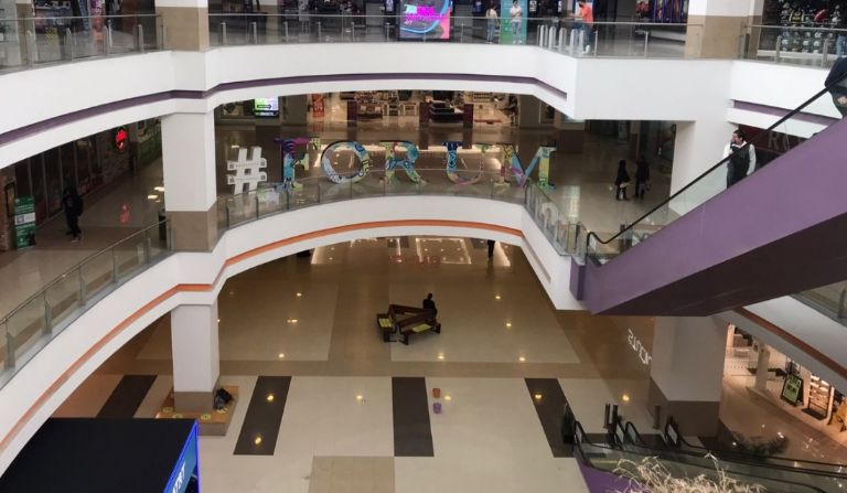 Hombre se arroja de Forum Buenavista