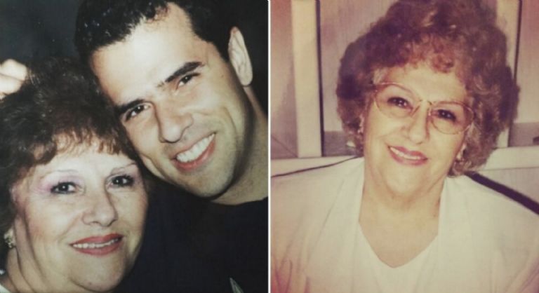 Marco Antonio Regil y su madre (QEPD)