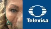 Foto ilustrativa de la nota titulada Tras aparecer con oxígeno y alistar su muerte: Actriz de Televisa da dura notica en 'Hoy'